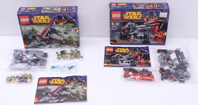 Lot 36 - Lego Disney Star Wars group of eight sets to...
