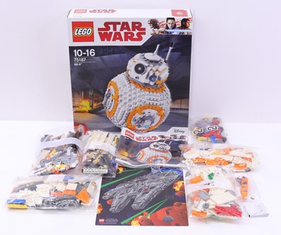 Lot 37 - Lego Disney Star Wars group of three sets to...