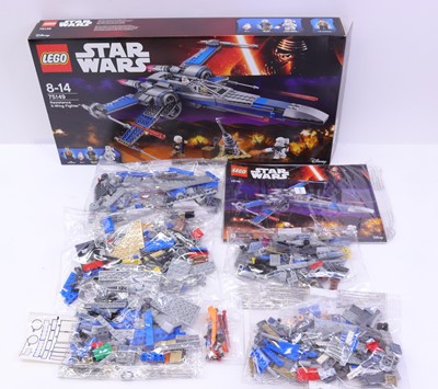 Lot 41 - Lego Disney Star Wars group of four sets to...
