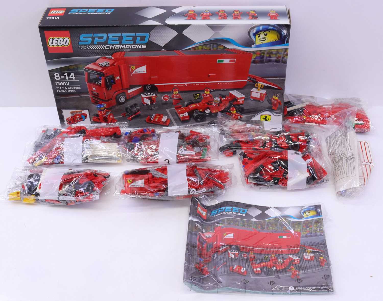 Lot 42 - Lego Speed Champions No. 75913 F14 T &...