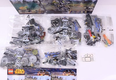 Lot 48 - Lego Disney Star Wars group of three sets to...