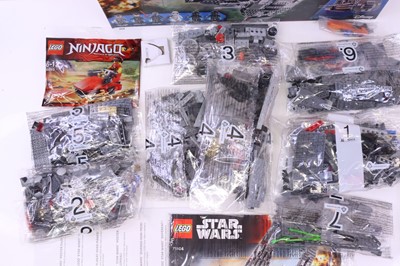 Lot 48 - Lego Disney Star Wars group of three sets to...