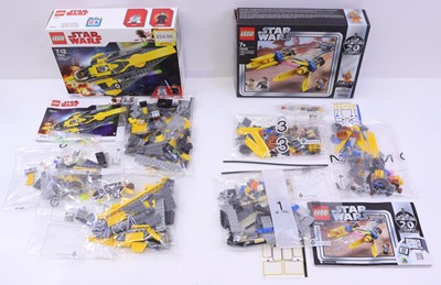 Lot 50 - Lego Disney Star Wars group of six sets to...