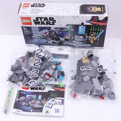 Lot 50 - Lego Disney Star Wars group of six sets to...