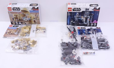 Lot 50 - Lego Disney Star Wars group of six sets to...