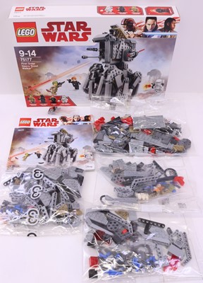 Lot 54 - Lego Disney Star Wars group of four sets to...