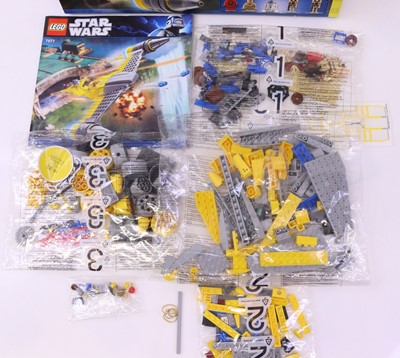 Lot 54 - Lego Disney Star Wars group of four sets to...