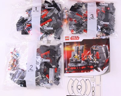 Lot 54 - Lego Disney Star Wars group of four sets to...