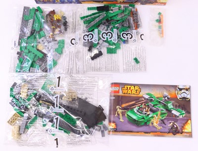 Lot 55 - Lego Disney Star Wars group of four sets to...