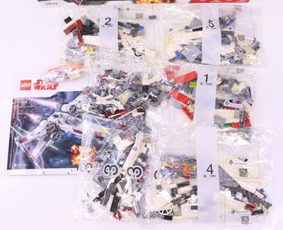 Lot 55 - Lego Disney Star Wars group of four sets to...