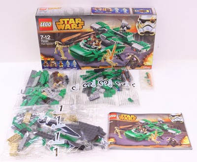 Lot 55 - Lego Disney Star Wars group of four sets to...