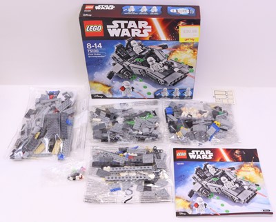 Lot 56 - Lego Disney Star Wars group of five sets to...