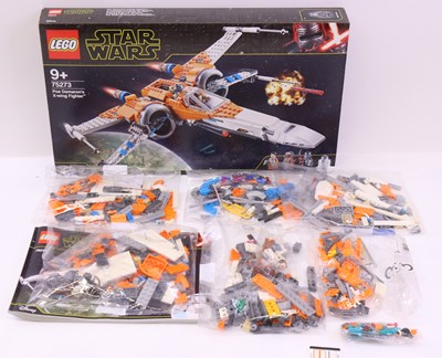 Lot 61 - Lego Star Wars Disney group of three sets to...