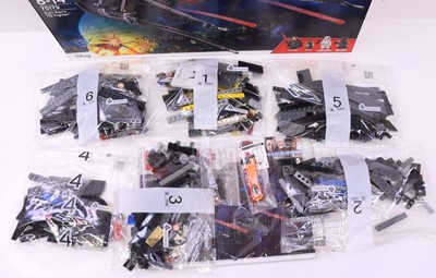 Lot 61 - Lego Star Wars Disney group of three sets to...