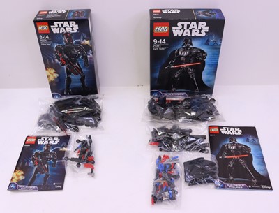Lot 64 - Lego Disney Star Wars collection of buildable...