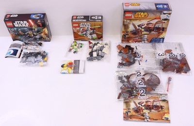 Lot 65 - Lego Disney Star Wars collection of sets to...