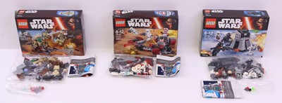 Lot 65 - Lego Disney Star Wars collection of sets to...
