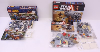 Lot 65 - Lego Disney Star Wars collection of sets to...
