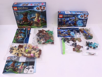 Lot 67 - Lego Harry Potter Wizarding World group of...