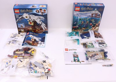 Lot 69 - Lego Harry Potter Wizarding World group of...