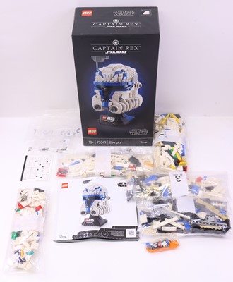 Lot 70 - Lego Disney Star Wars Helmet Collection, group...
