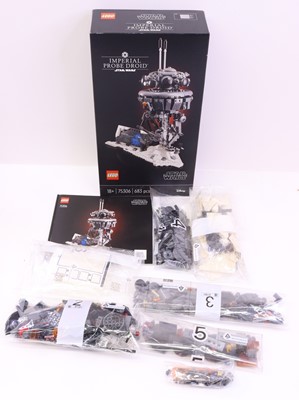 Lot 72 - Lego Disney Star Wars group of three sets to...