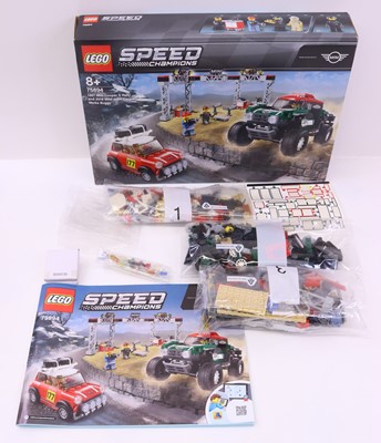 Lot 77 - Lego Speed Champions group of three sets to...
