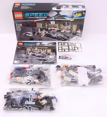 Lot 77 - Lego Speed Champions group of three sets to...