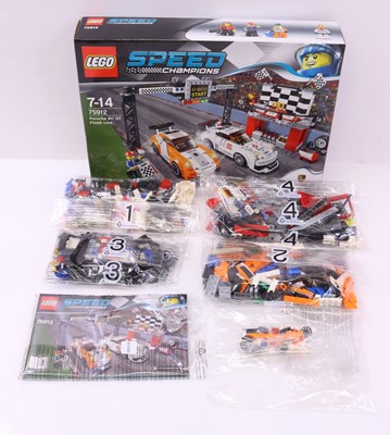 Lot 77 - Lego Speed Champions group of three sets to...