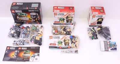 Lot 79 - Lego BrickHeadz collection of Star Wars and...