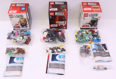Lot 79 - Lego BrickHeadz collection of Star Wars and...