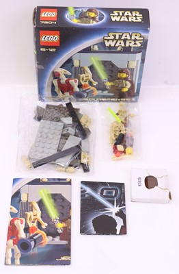 Lot 81 - A tray containing Lego Star Wars and other...