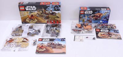 Lot 84 - Lego Star Wars Disney collection of sets and...
