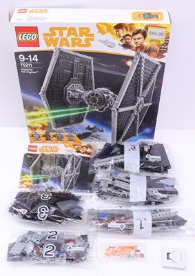 Lot 86 - Lego Star Wars Disney group of four sets to...