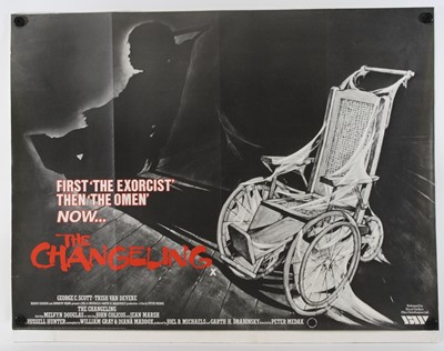 Lot 1066 - The Amityville Horror, 1979, UK quad poster,...