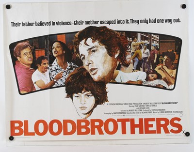 Lot 1072 - Breaking Glass, 1980, UK quad film poster,...