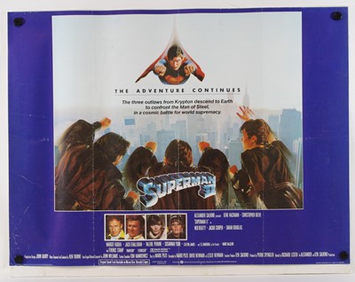 Lot 1077 - Superman, 1978, UK quad poster, starring...