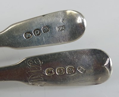 Lot 2091 - A collection of mainly George III silver tea...