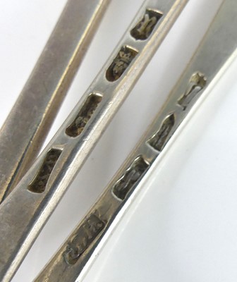 Lot 2092 - A collection of eight Georgian silver...