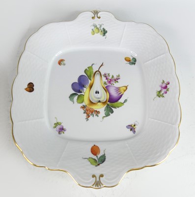 Lot 2057 - A Herend porcelain BFR 'Fruits & Flowers'...
