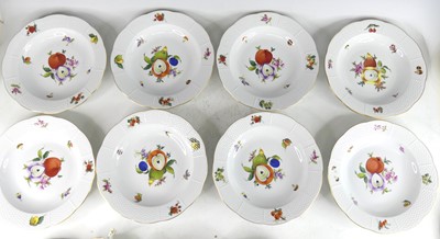 Lot 2057 - A Herend porcelain BFR 'Fruits & Flowers'...