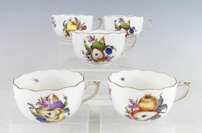 Lot 2057 - A Herend porcelain BFR 'Fruits & Flowers'...