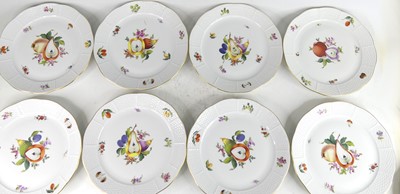 Lot 2057 - A Herend porcelain BFR 'Fruits & Flowers'...