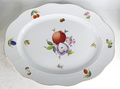 Lot 2057 - A Herend porcelain BFR 'Fruits & Flowers'...