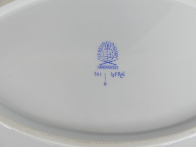 Lot 2057 - A Herend porcelain BFR 'Fruits & Flowers'...