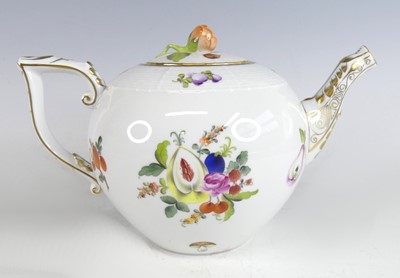 Lot 2057 - A Herend porcelain BFR 'Fruits & Flowers'...