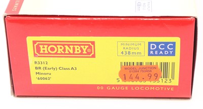 Lot 3 - Hornby 00 gauge R3312 BR early class A3 4-6-0...