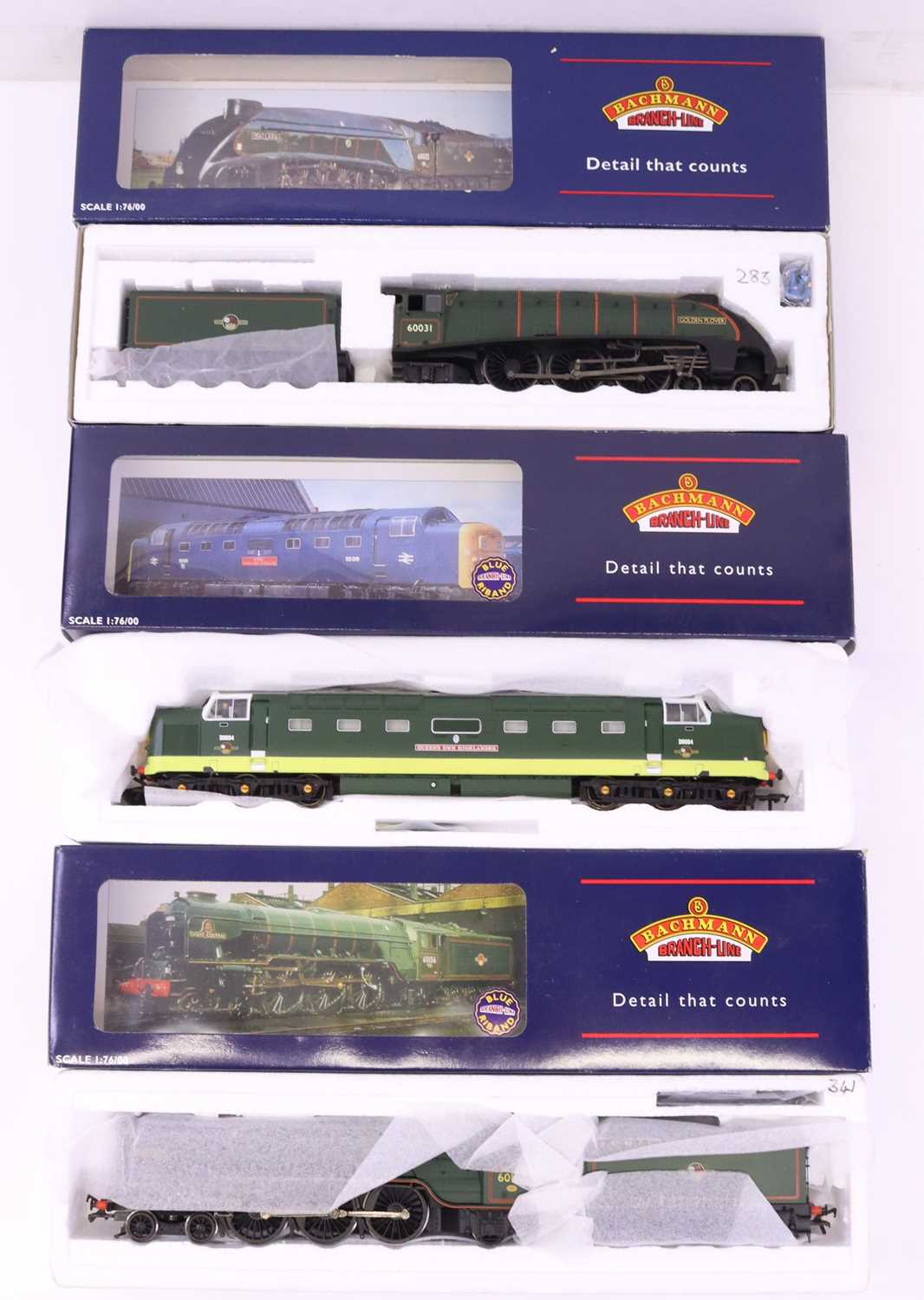 Lot 17 - Three Bachmann 00 gauge locomotivess to...