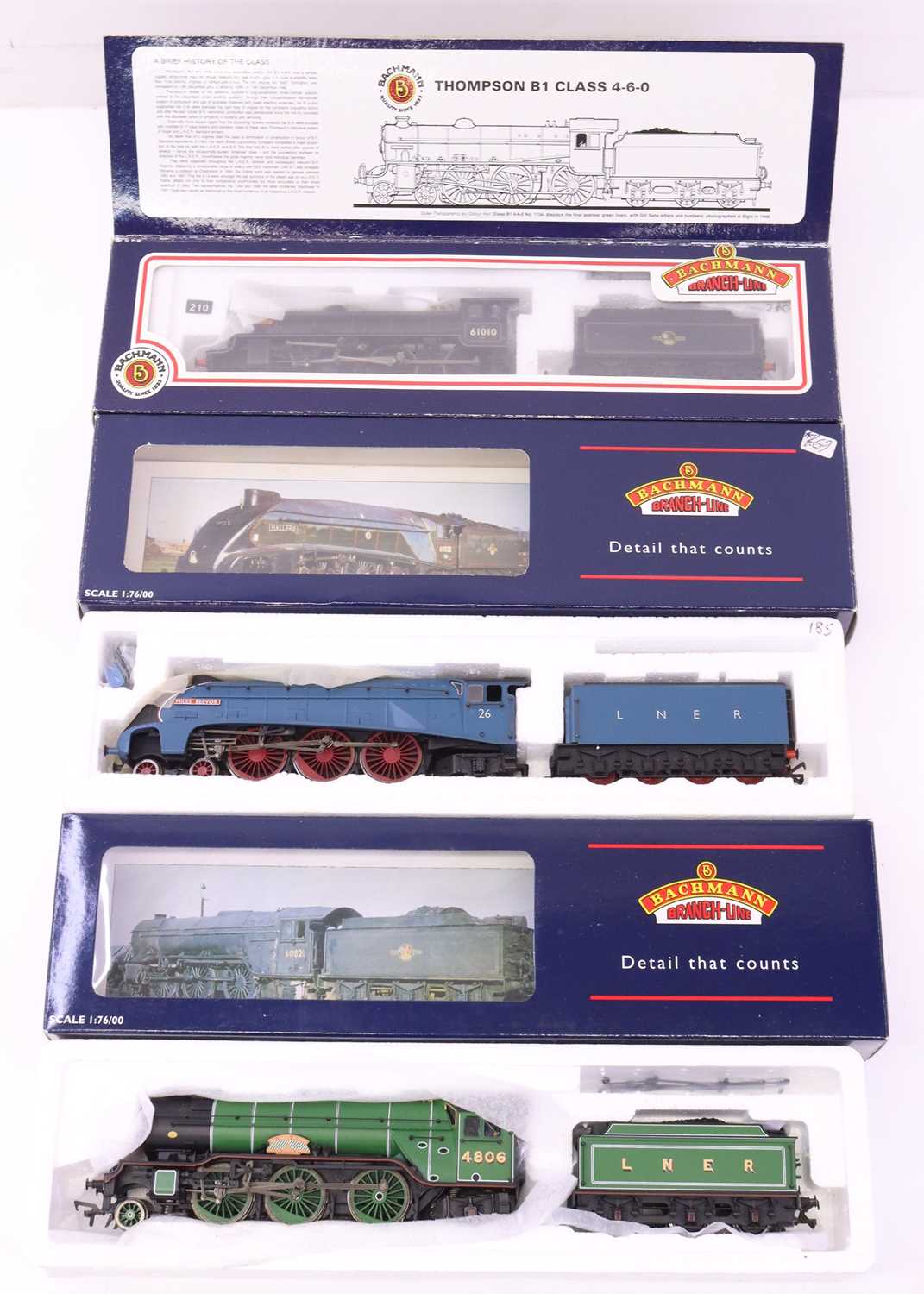 Lot 21 - Three Bachmann 00 gauge locomotives to include...