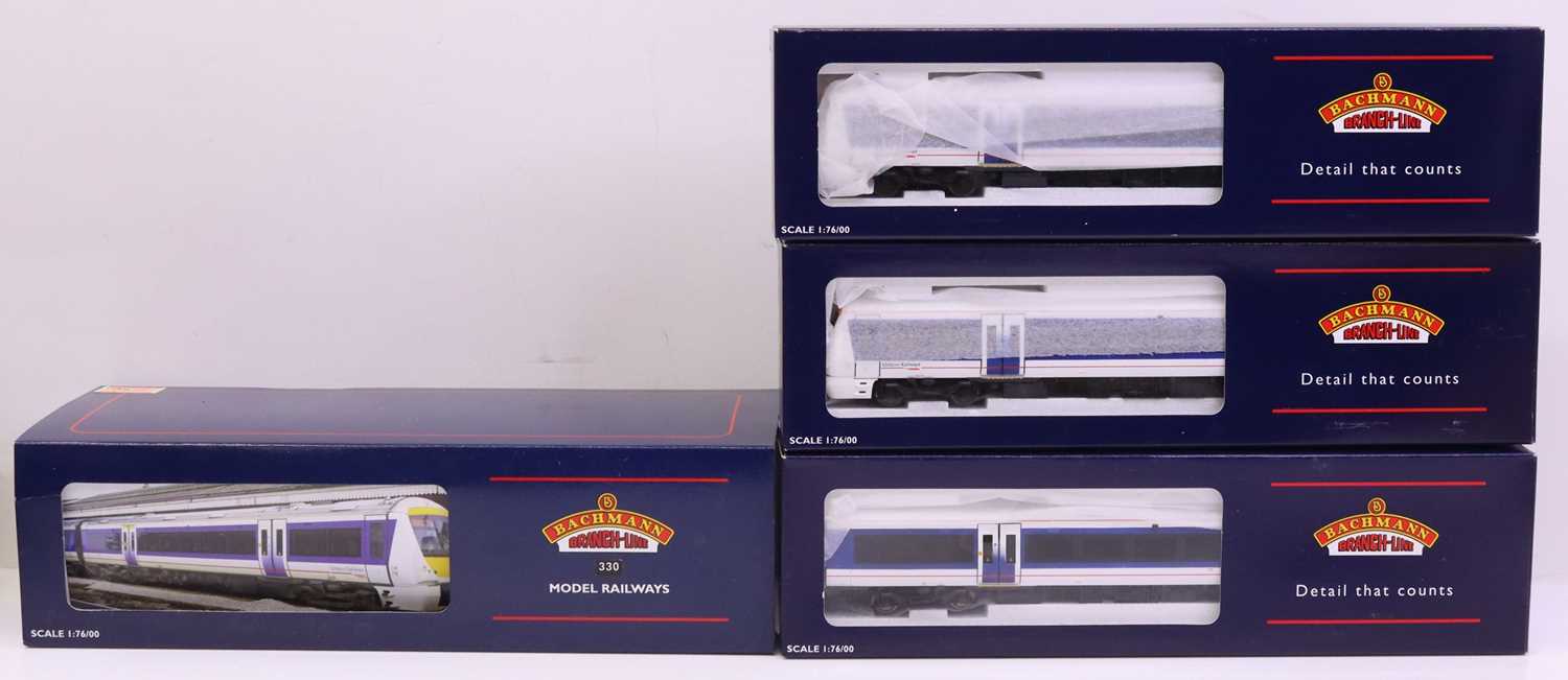 Lot 25 - Bachmann 00 gauge 32-470 Class 168/1 Clubman 3-...